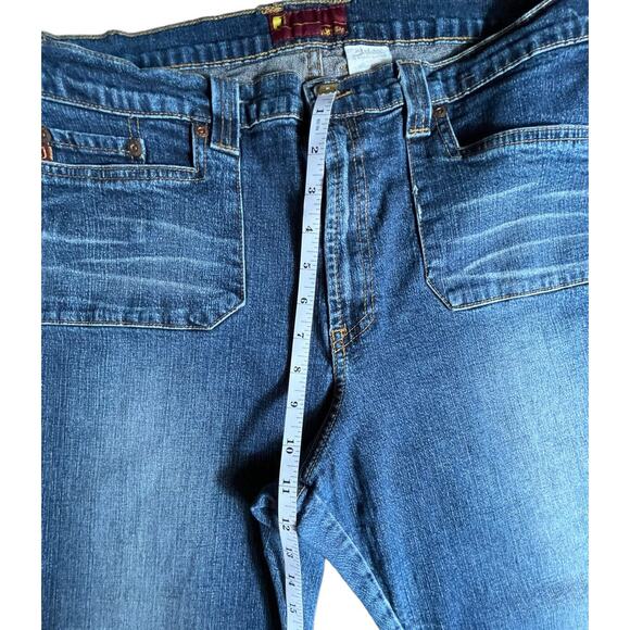 Just USA Jeans Women Plus Sz 21‎ Bootcut Mid Rise Stretch Classic Denim Blue - Picture 5 of 8